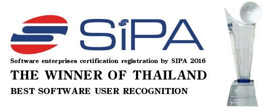 รางวัลขนะเลิศอันดับ 1 ของประเทศไทย จาก SIPA